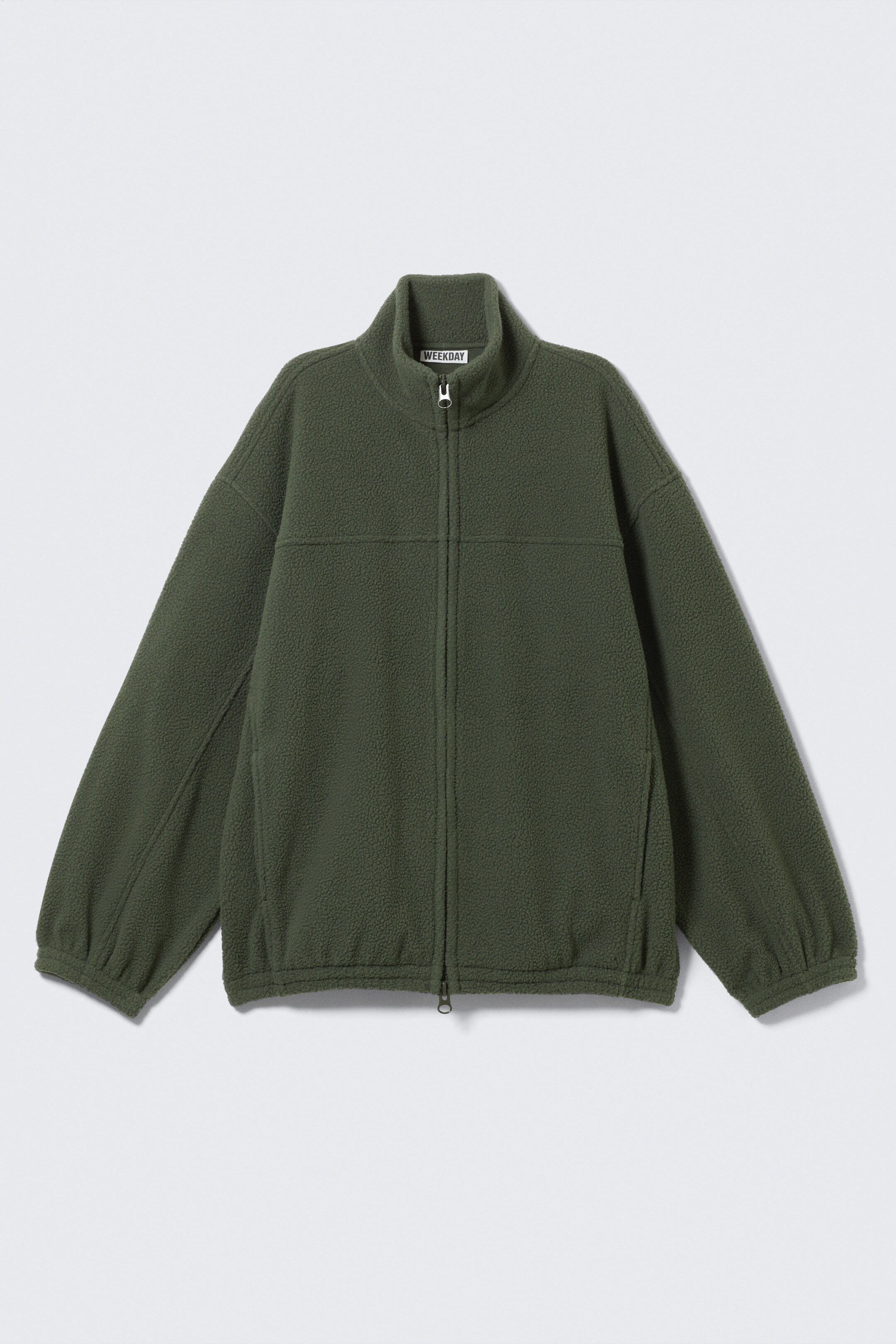 Ver imagen más grande: Chaqueta polar con cremallera - Verde oscuro - MUJER | H&M ES 4