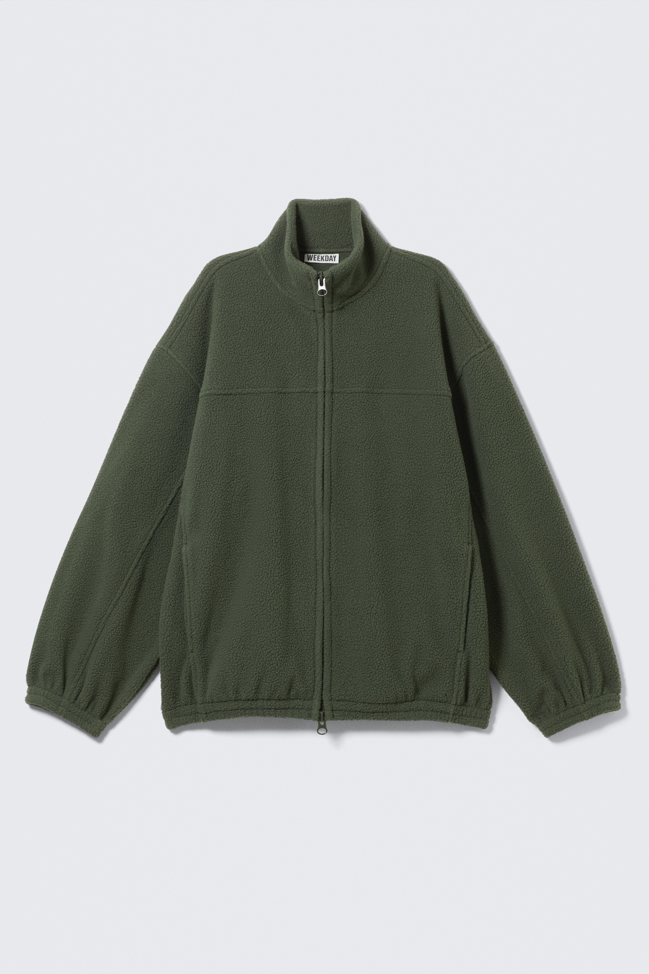 Ingrandisci l'immagine: Fleece Zip Jacket - Dark Green - DONNA | H&M CH 4