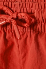 Röd - Strukturerade mellanlånga badbyxor - 1