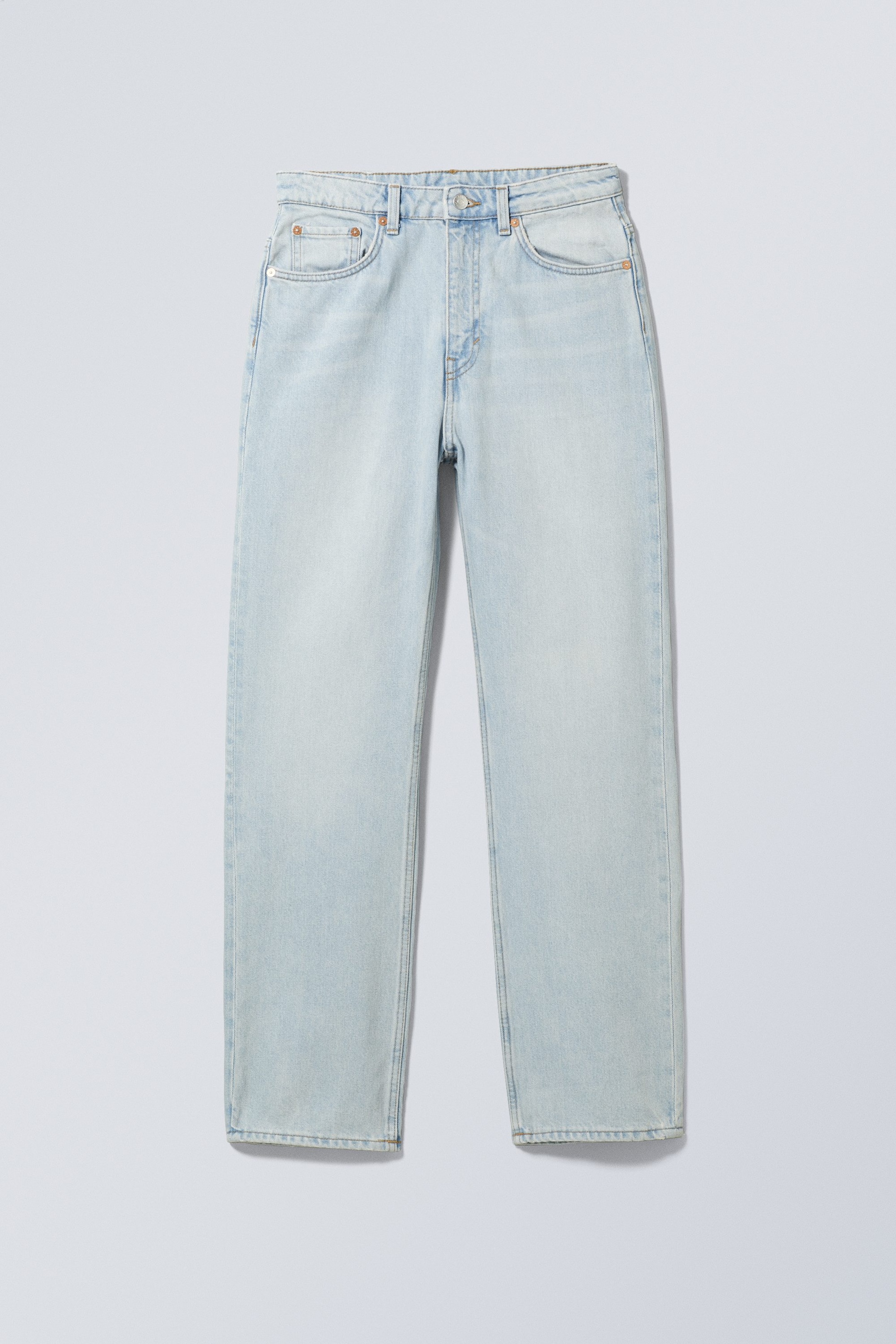 Fresh Blue - Voyage High Straight Jeans - 0