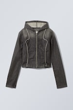 Dirty Ash - Piped Denim Sports Jacket - 0