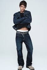 Bounty Blue - Dunkelblau - Mercury Mid Waist Relaxed Bootcut Jeans - 0