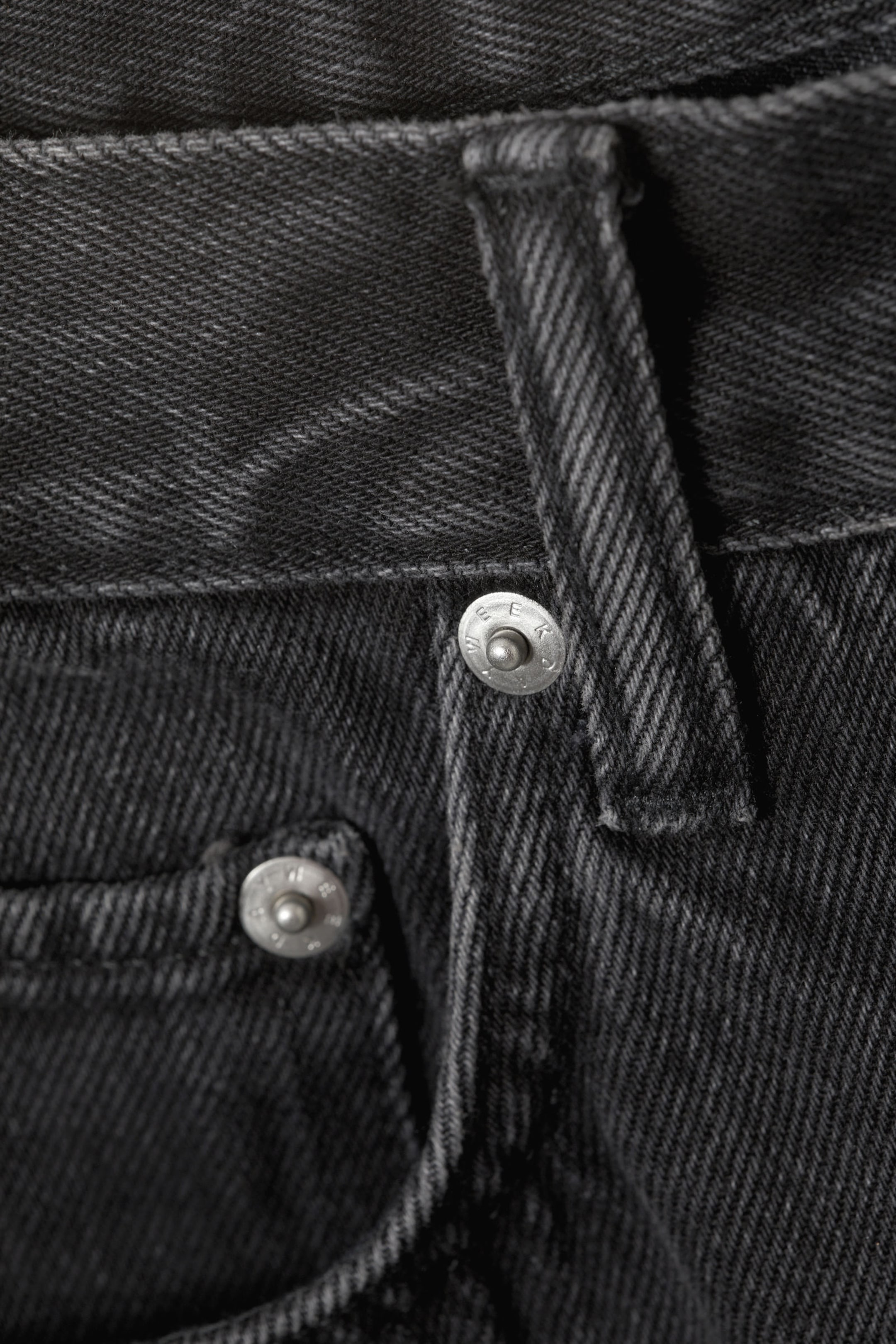 Tuned Black - Astro Denim Loose Baggy Shorts - 9