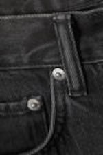Tuned Black - Astro Denim Loose Baggy Shorts - 9