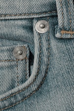 Gloria Blue - Mellanblå - Hour Low Waist Skinny Bootcut Leg Jeans - 6