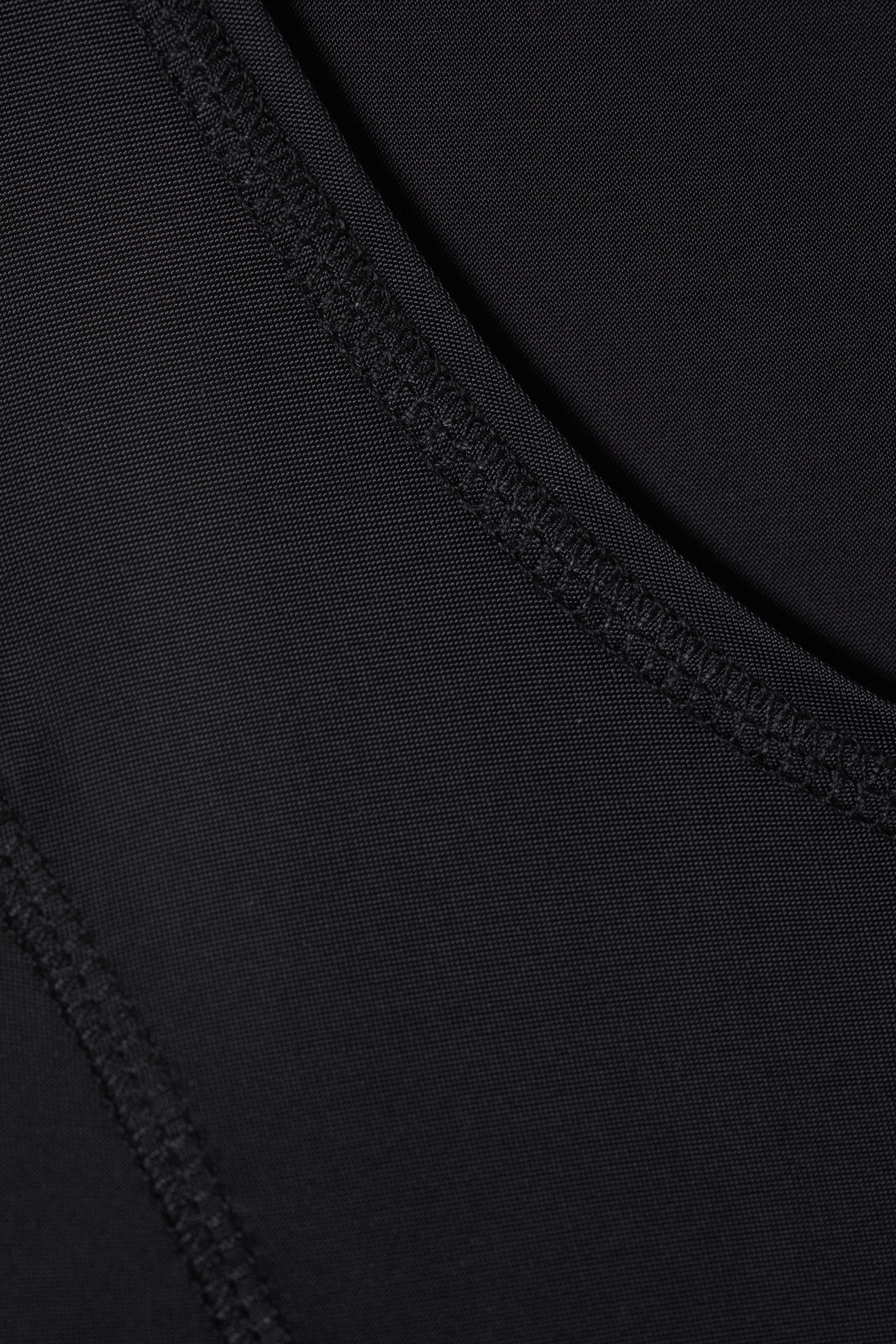 Noir - Robe longue de style sportif - 2