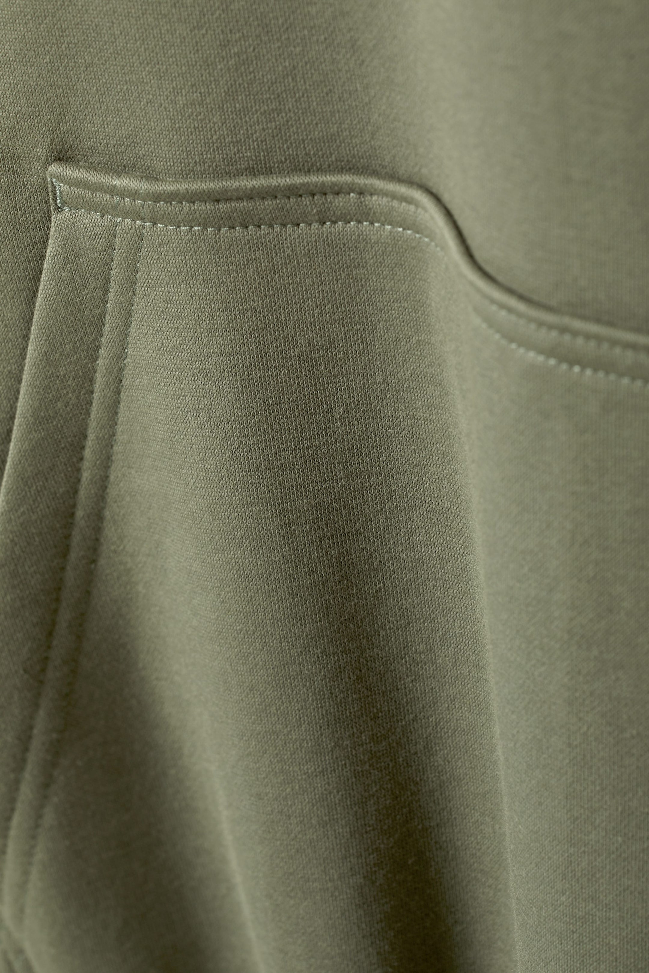 Light khaki green - Oversized Midweight Hoodie - 1