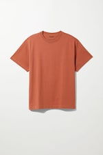 Dark Orange - Oversized Heavyweight T-shirt - 0