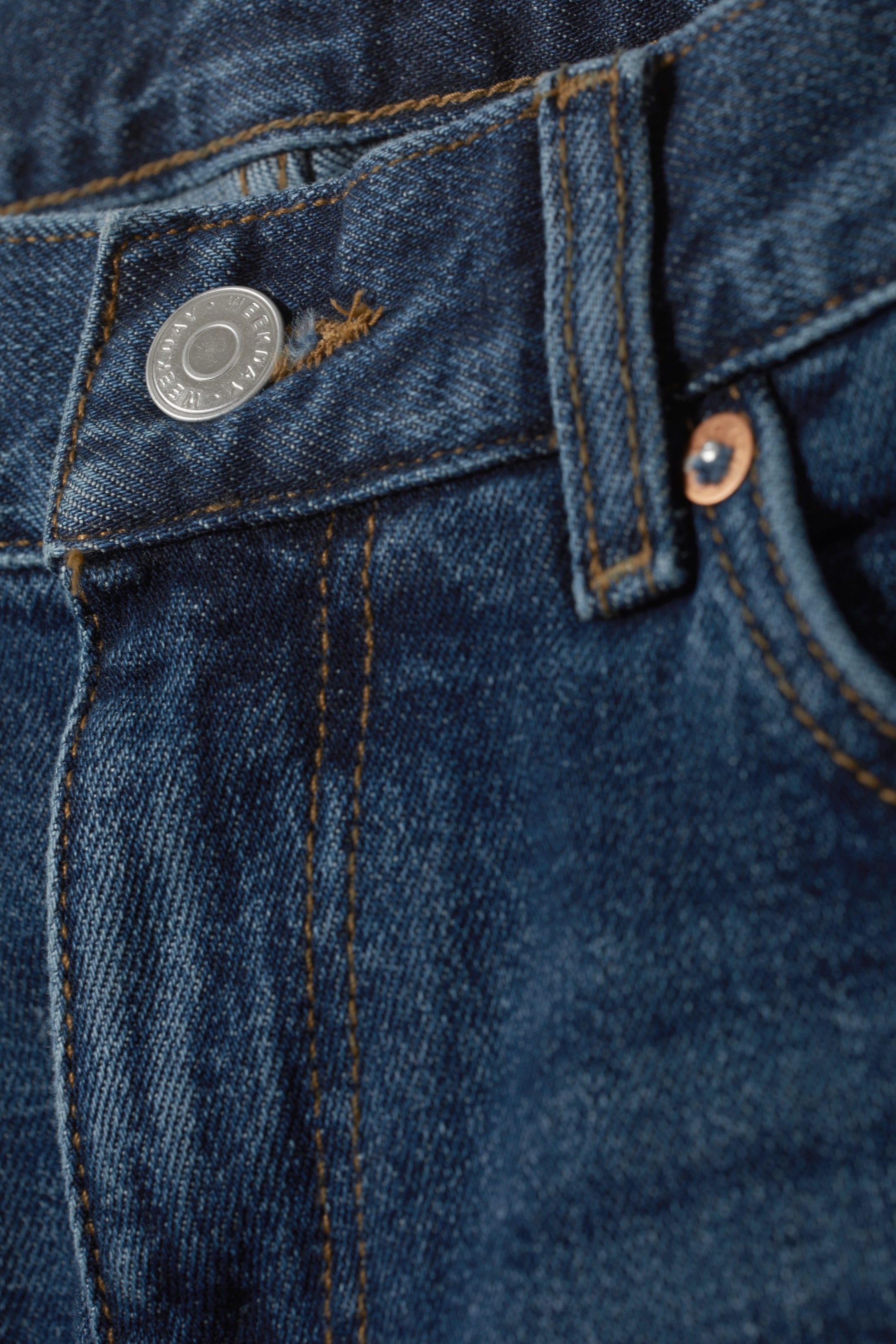 Ocean blue - Easy Regular Straight Jeans - 1