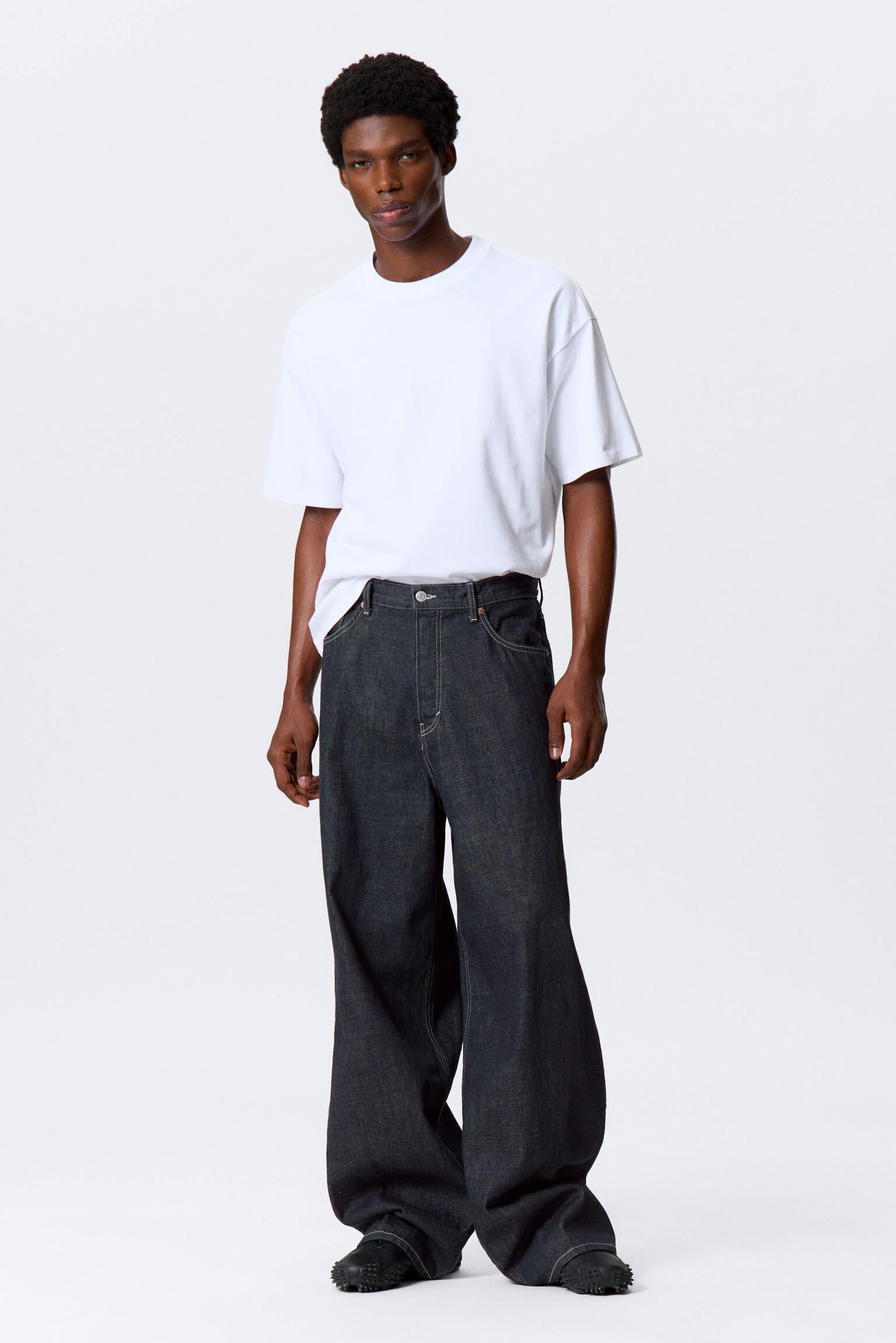 Astro Loose Baggy Leg Jeans - Blue Rinse - Ciemnoniebieski/Tuned Black - Black/Board Blue - Medium Blue/One Blue - Medium Blue/Blue Stream - Medium Blue/Black Rinse - Black/Dusky Black - Black/Mine Grey/Snow Blue - Light Blue/Mine Blue - Medium Blue/Torn Blue - Medium Blue