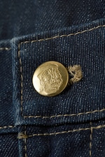 Star Blue - Dark Blue - Messy Low Rise Regular Straight Jeans - 1