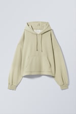 Dimmig khaki - Square Oversized Hoodie - 0