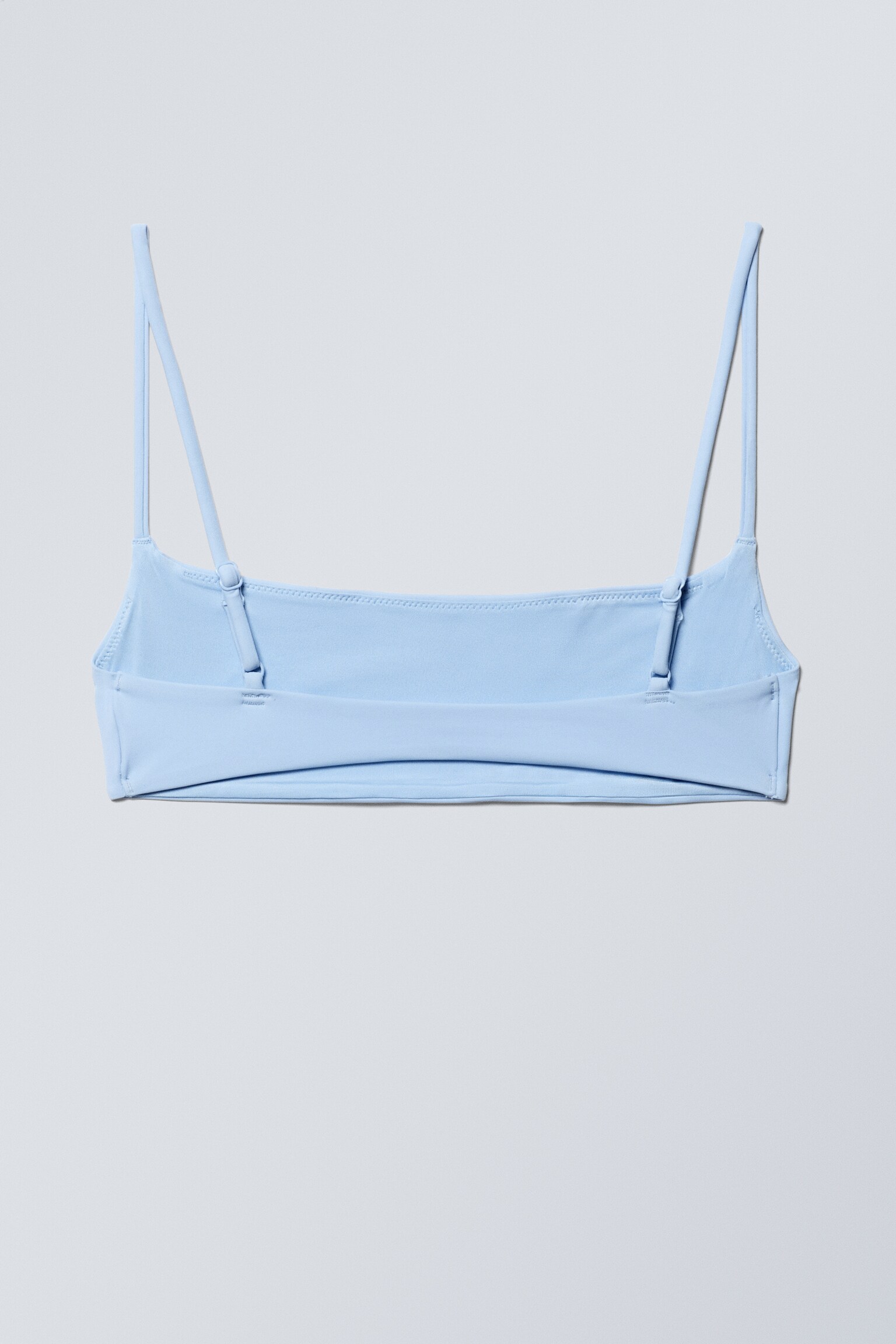 Tope de bikini con escote redondo - Light Blue/Azul oscuro - 2