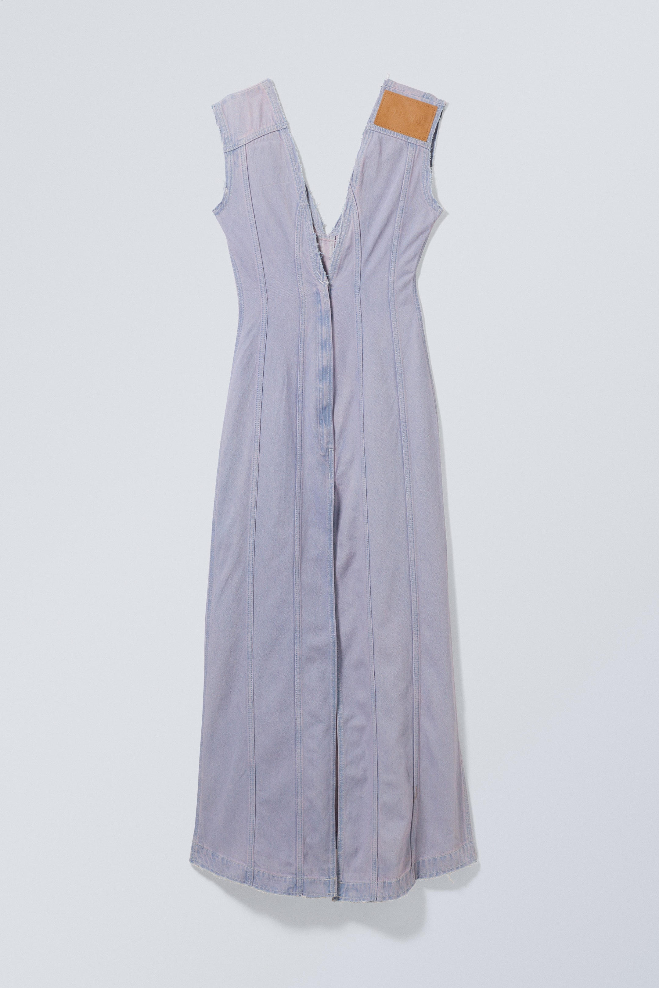 Lilac - Skewed Denim Dress - 1