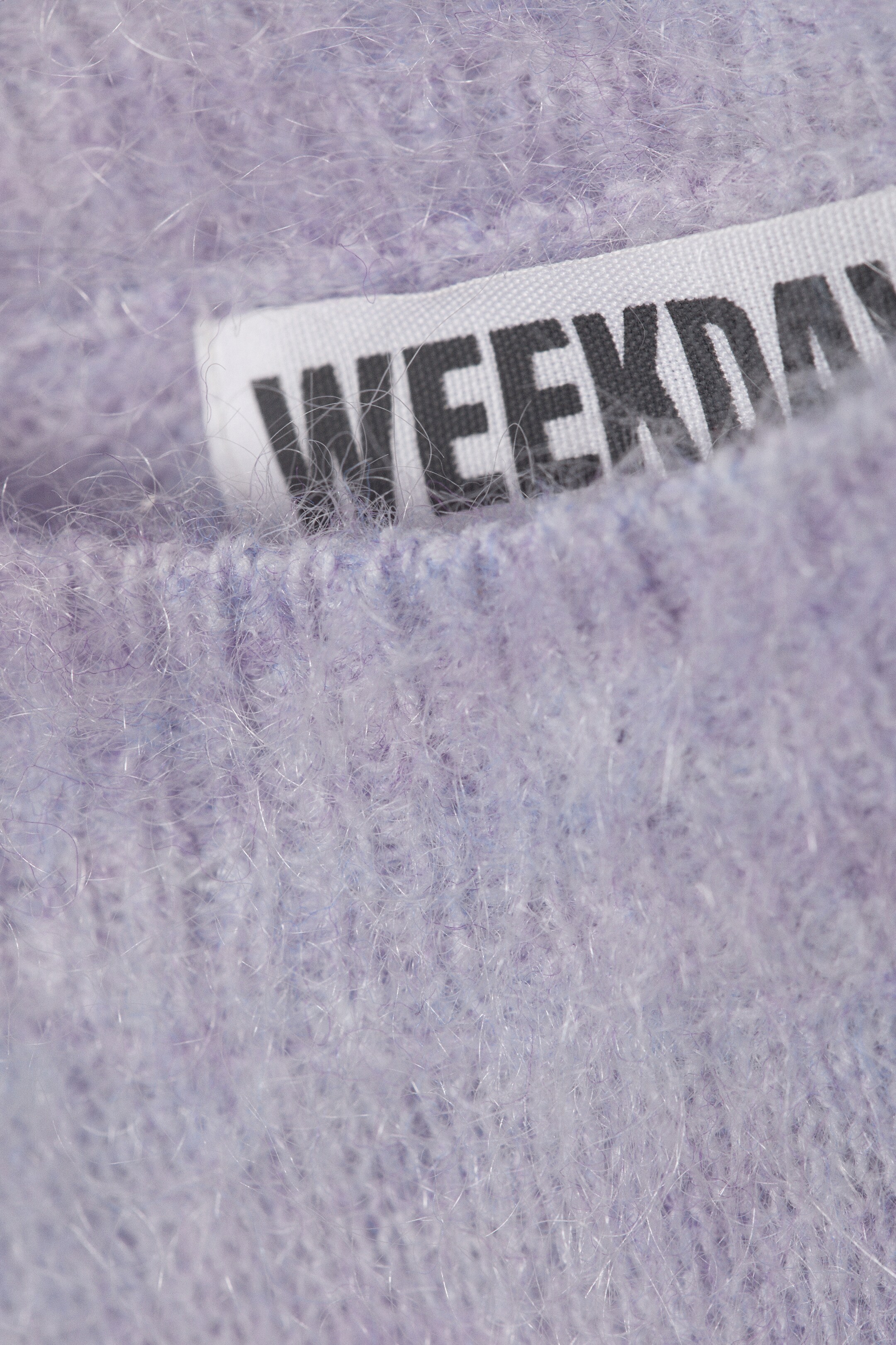 Ingrandisci l'immagine: Oversized Knitted Mohair Blend Sweater - Light Purple Melange - DONNA | H&M CH 7