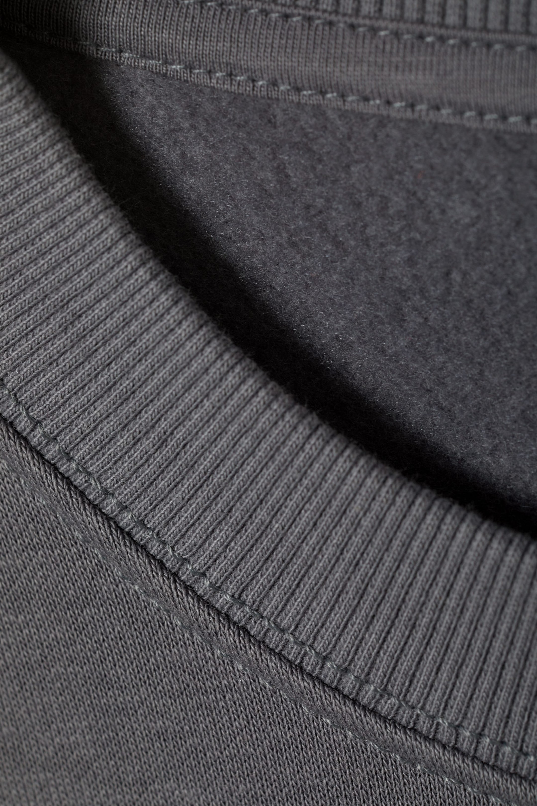 Grau - Oversized-Sweatshirt - 1