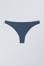 Navy Shimmer - Brazilian Bikini Bottoms - 0