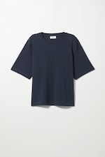 Navy blue - T-shirt carré Perfect - 0