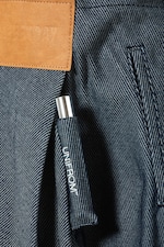Dusty Blue - Pleat Skirt – Unifrom™ + Weekday Limited Edition - 1