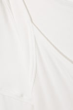 White - Triple-Layered Long-Sleeved Cotton Top - 5