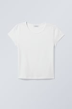 White - Snug T-shirt - 0