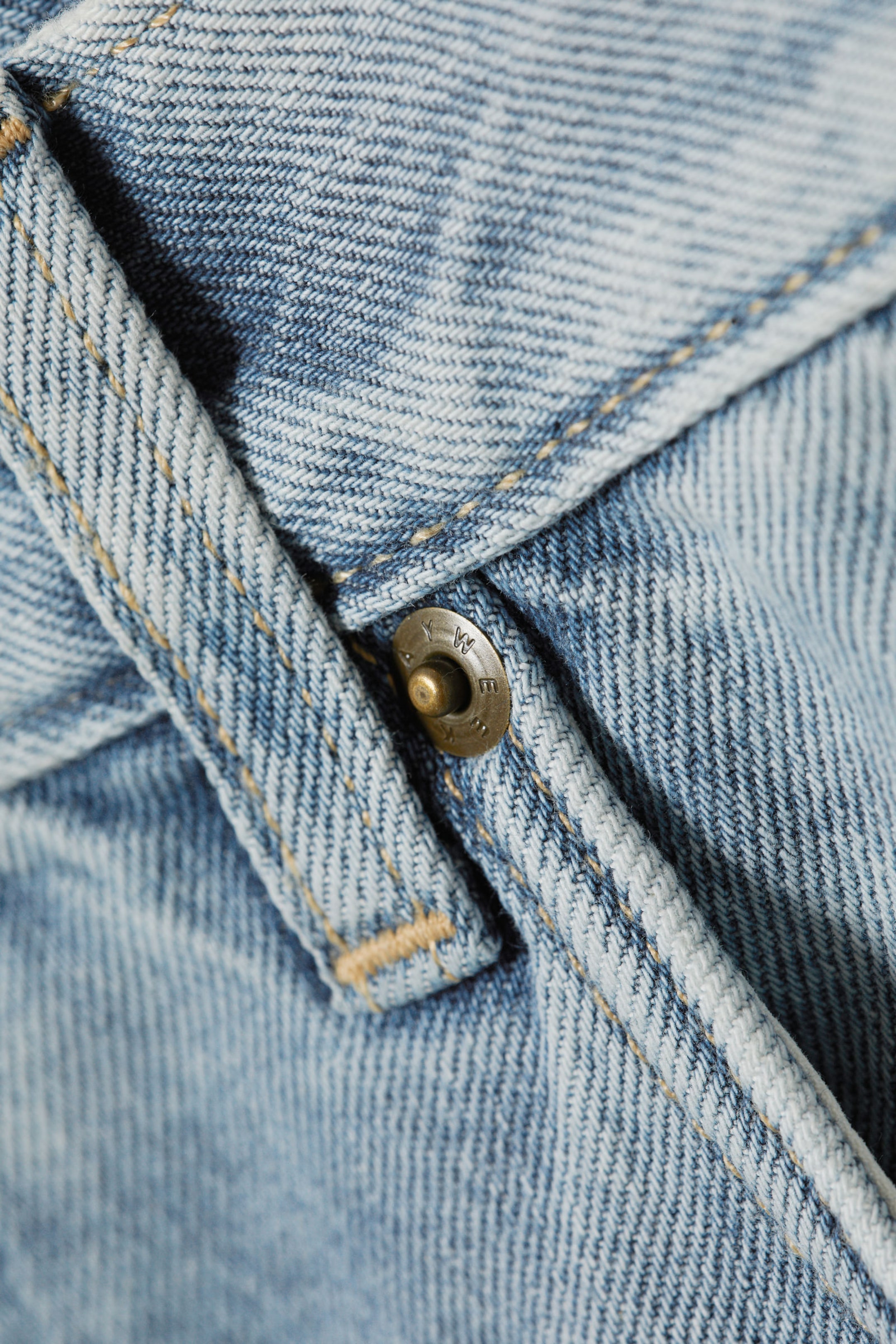 Tide Blue - Astro Denim Loose Baggy Shorts - 10