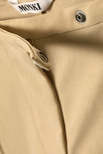 Beige - Skinny Flared-Hose mit niedrigem Bund - 4