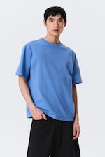 Washed Blue - Relaxed T-shirt - 0