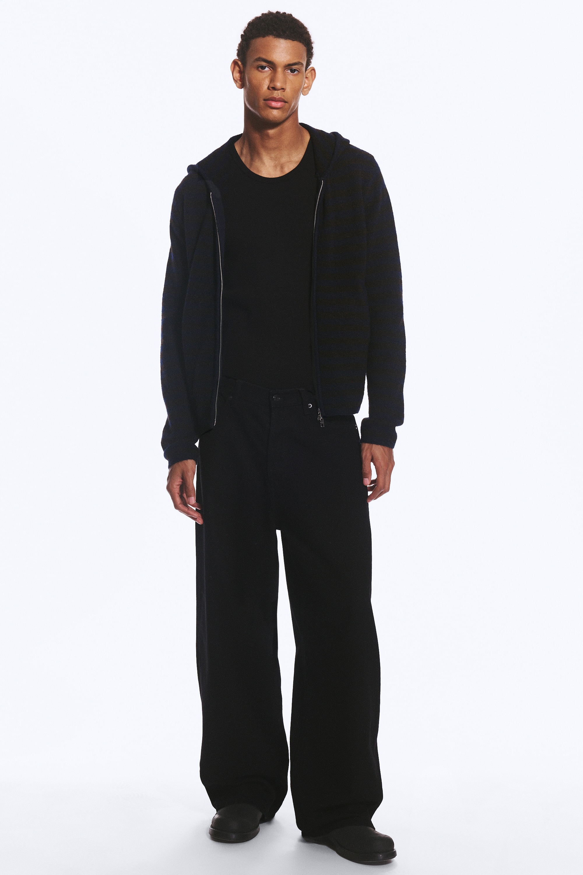 Luźne workowate dżinsy unisex Astro Mid Rise