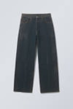 Como Blue - Astro Loose Baggy Leg Jeans - 10