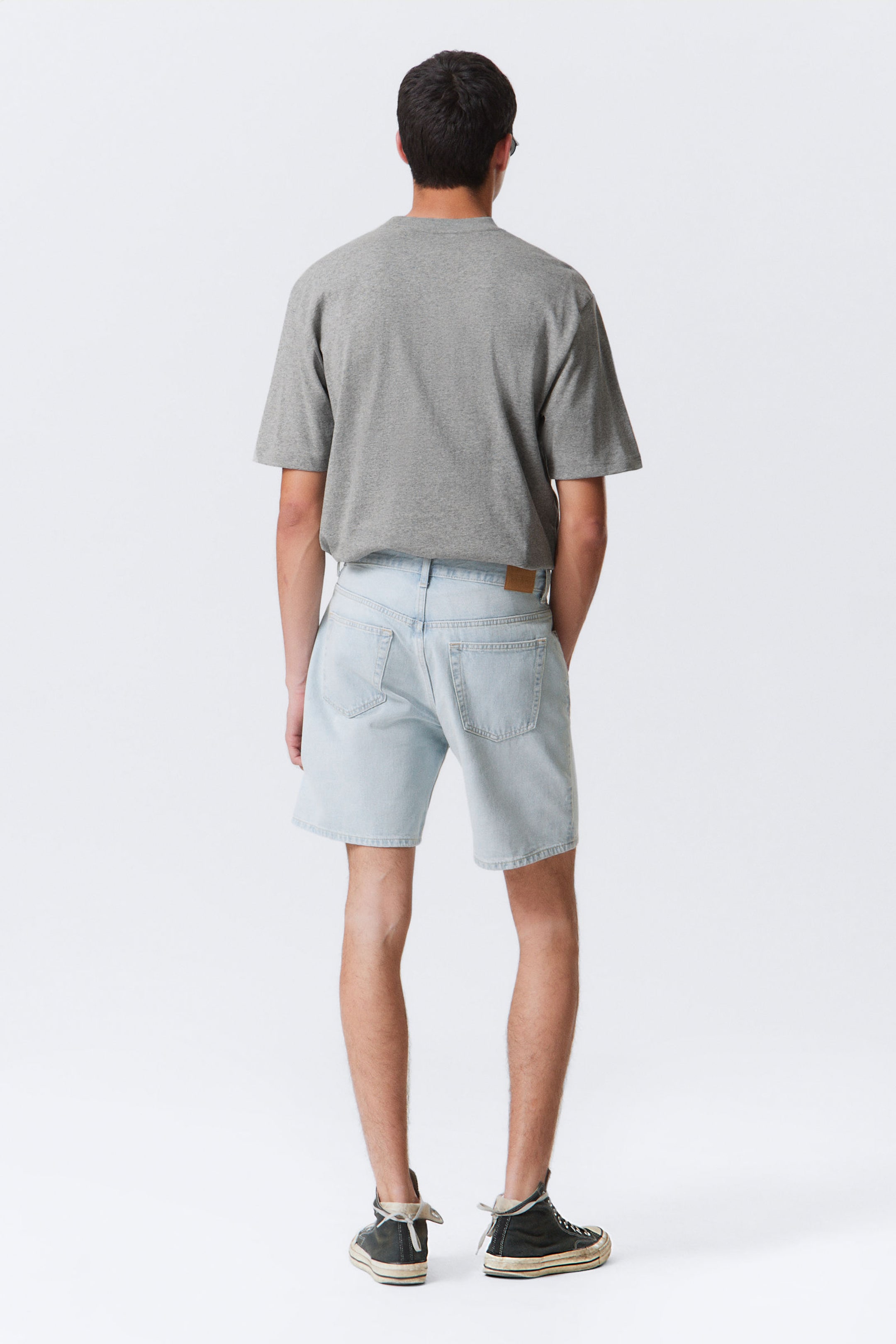 Opulent Blue - Space Relaxed Denim Shorts - 4