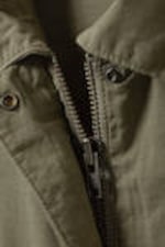 Dark Khaki Green - Washed Ripstop Jacket - 5