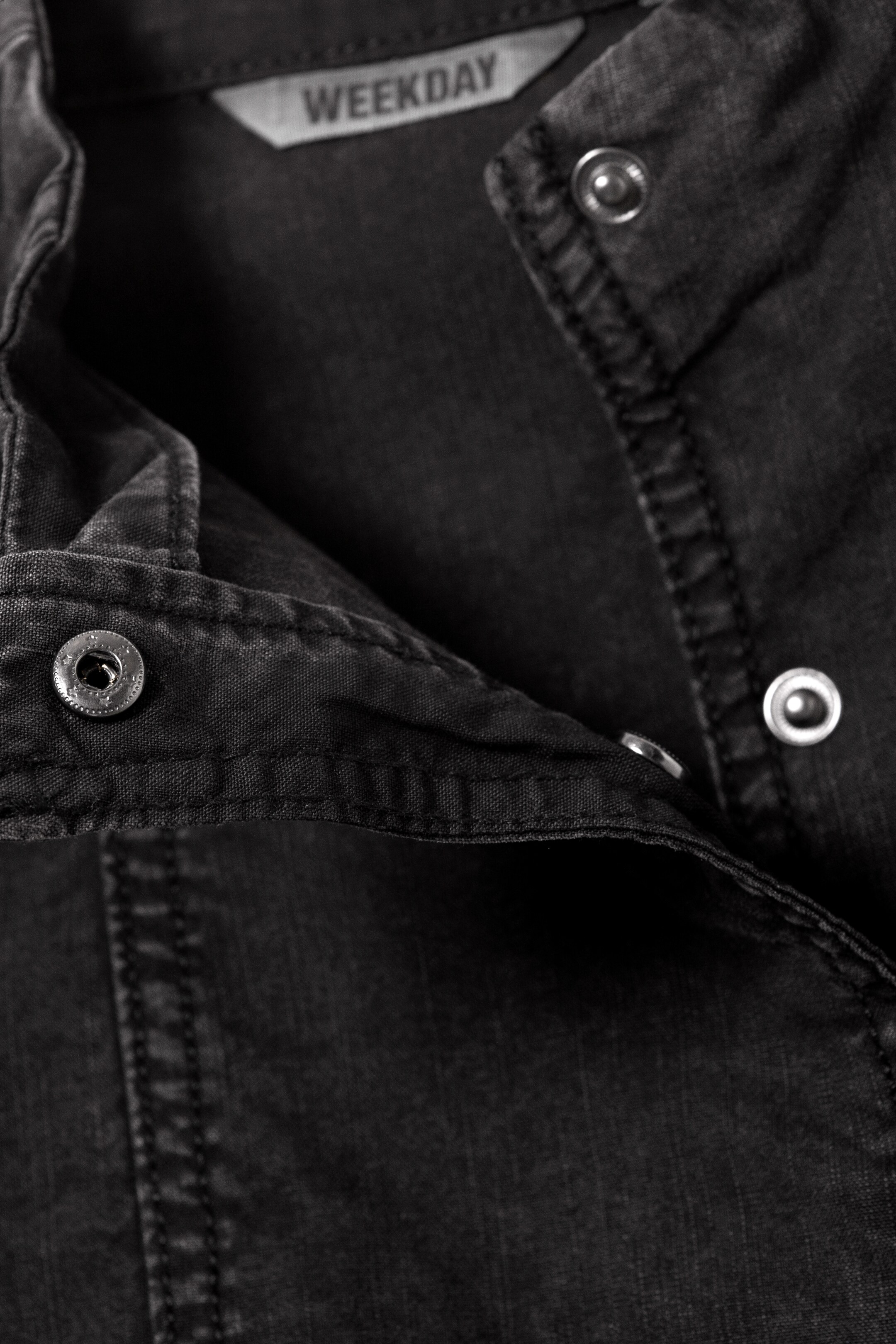 Agrandir l'image: Haut structuré asymétrique en coton - Noir - FEMME | H&M FR 2