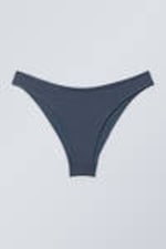 Donkerblauw - Bikinibroekje met ronde tailleband - 3