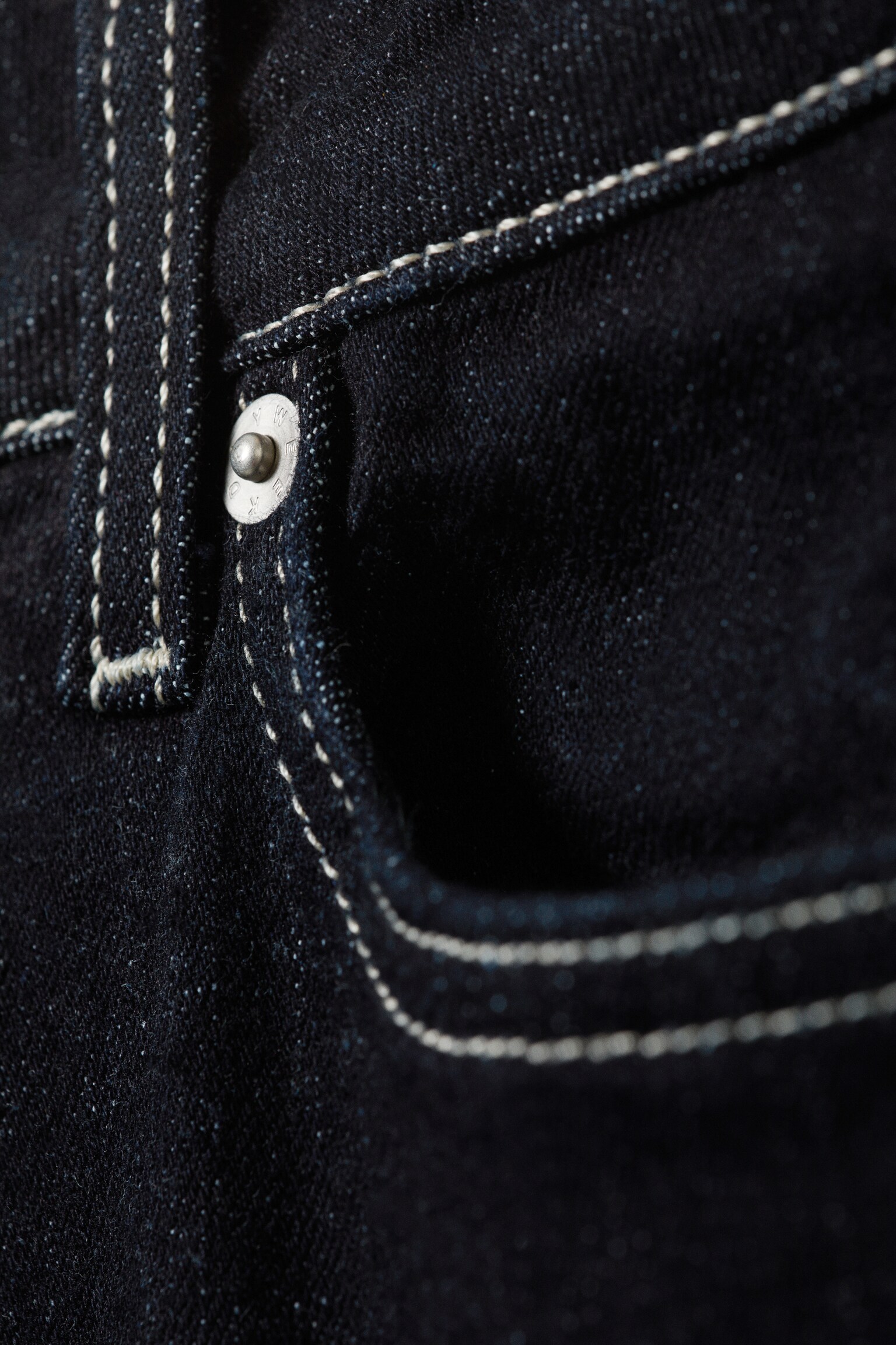 Jeans Luna Bootcut Skinny de Cintura Baixa - Lavagem azul - Azul-escuro/Blue Hymn - Azul Médio - 2