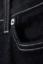 Blue Rinse - Dark Blue - Luna Low Rise Skinny Bootcut Leg Jeans - 6