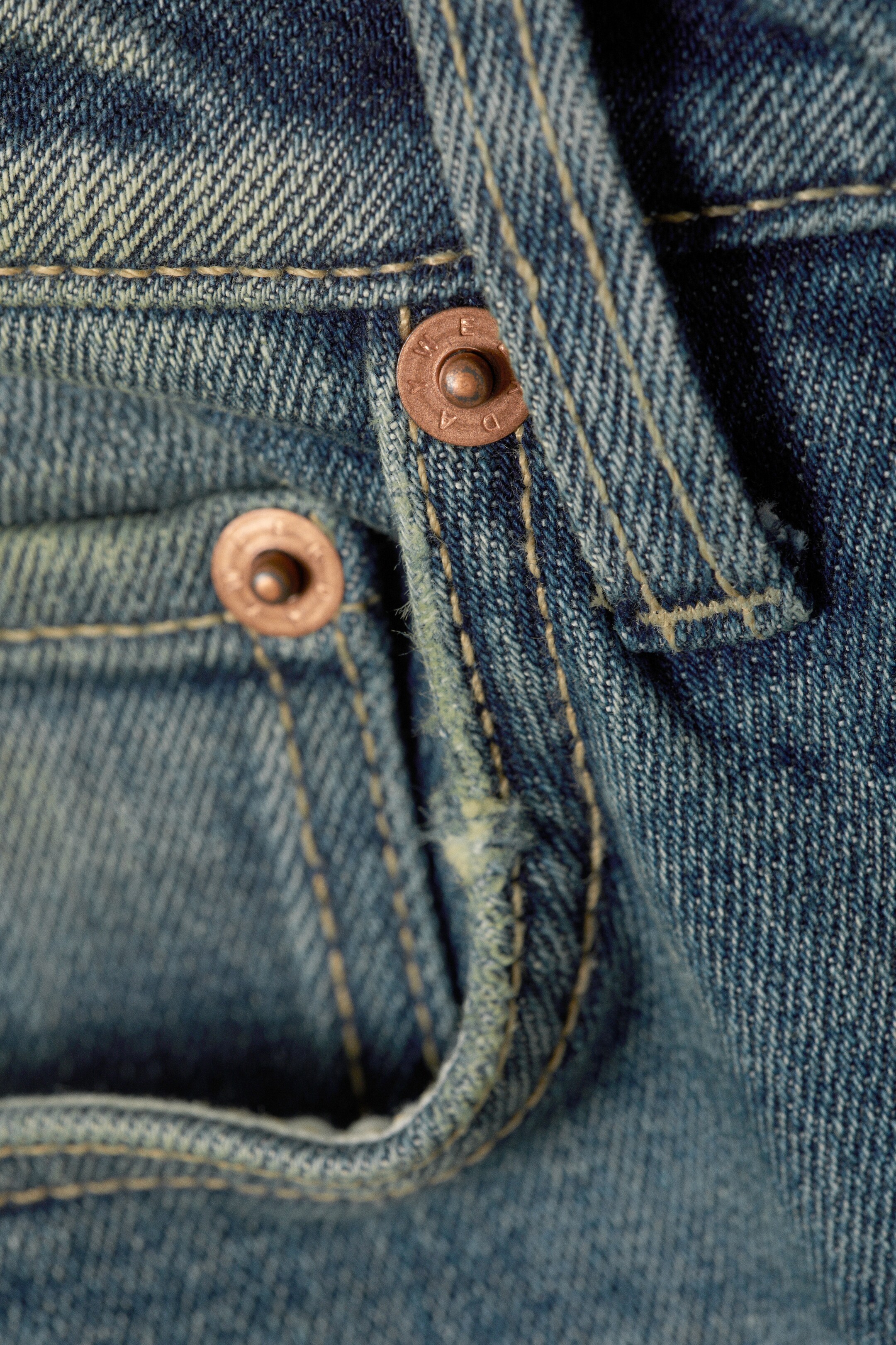 Agrandir l'image: Jean évasé ajusté taille basse Flame - Gasoline Blue – Bleu moyen - FEMME | H&M FR 2