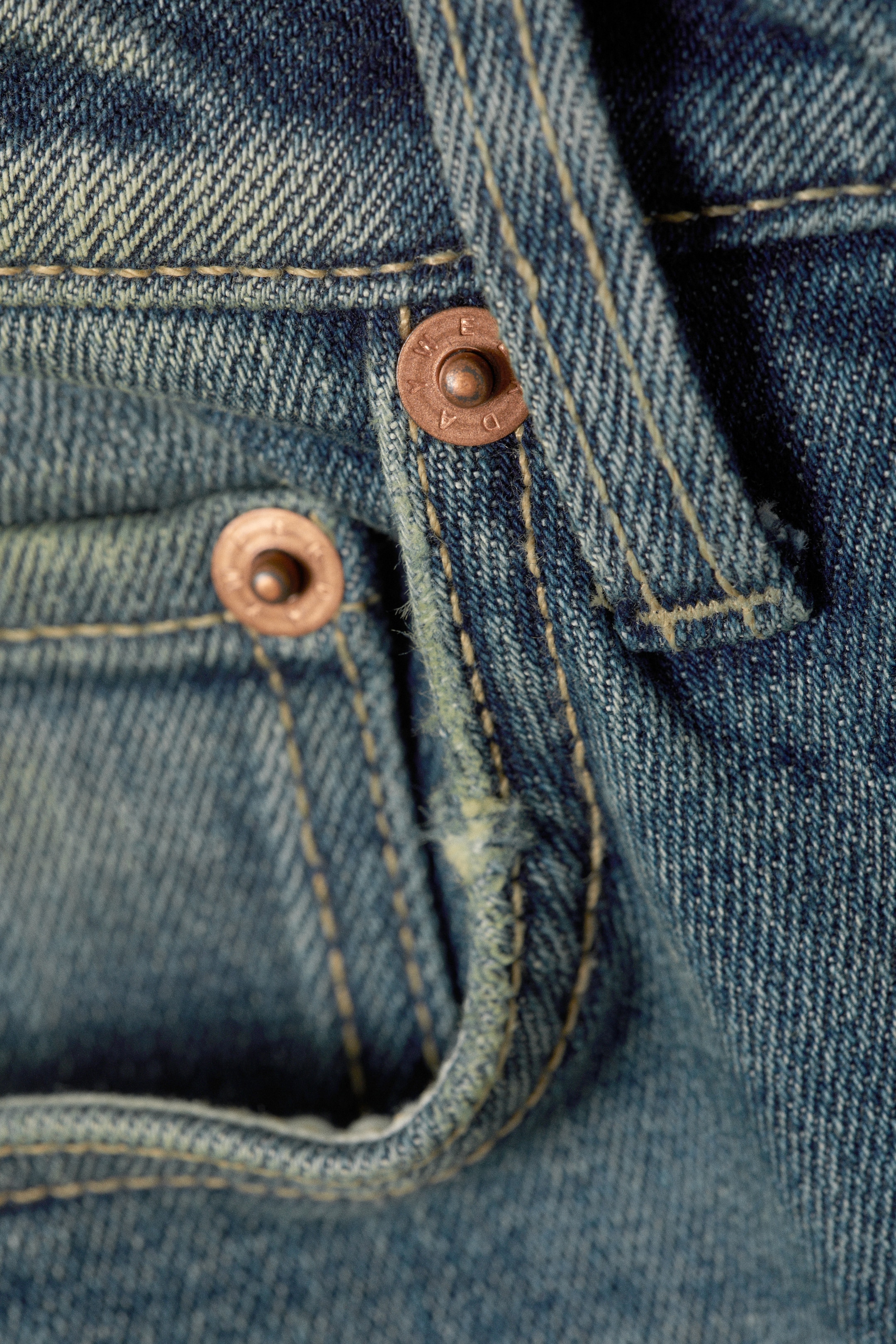 Vis større bilde: Flame slim-fit jeans med lavt liv og utsvingte ben - Gasoline Blue – middels blå - DAME | H&M NO 2