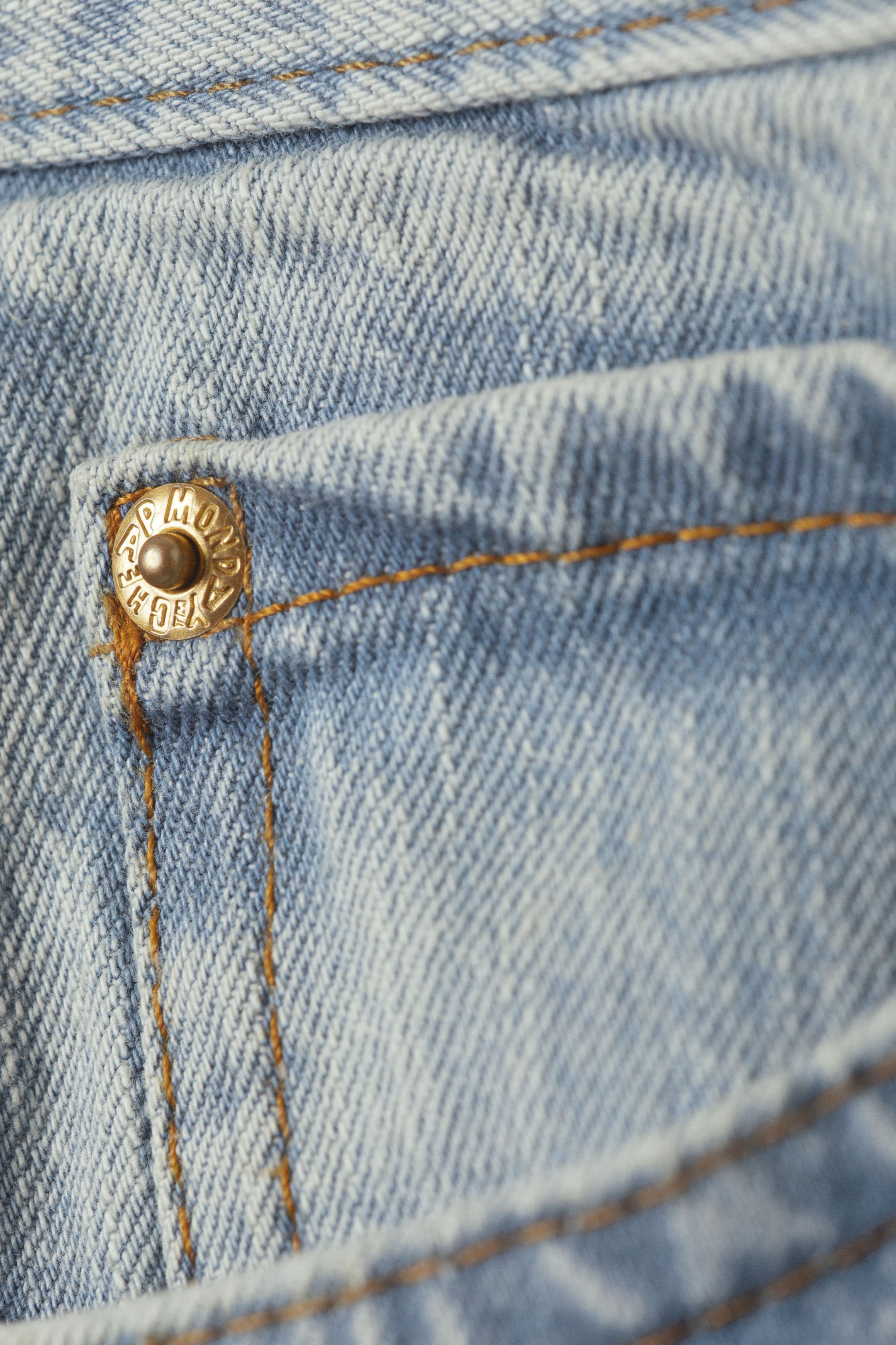 Hellblau - Looser – Weite Jeans mit normaler Taille - 5