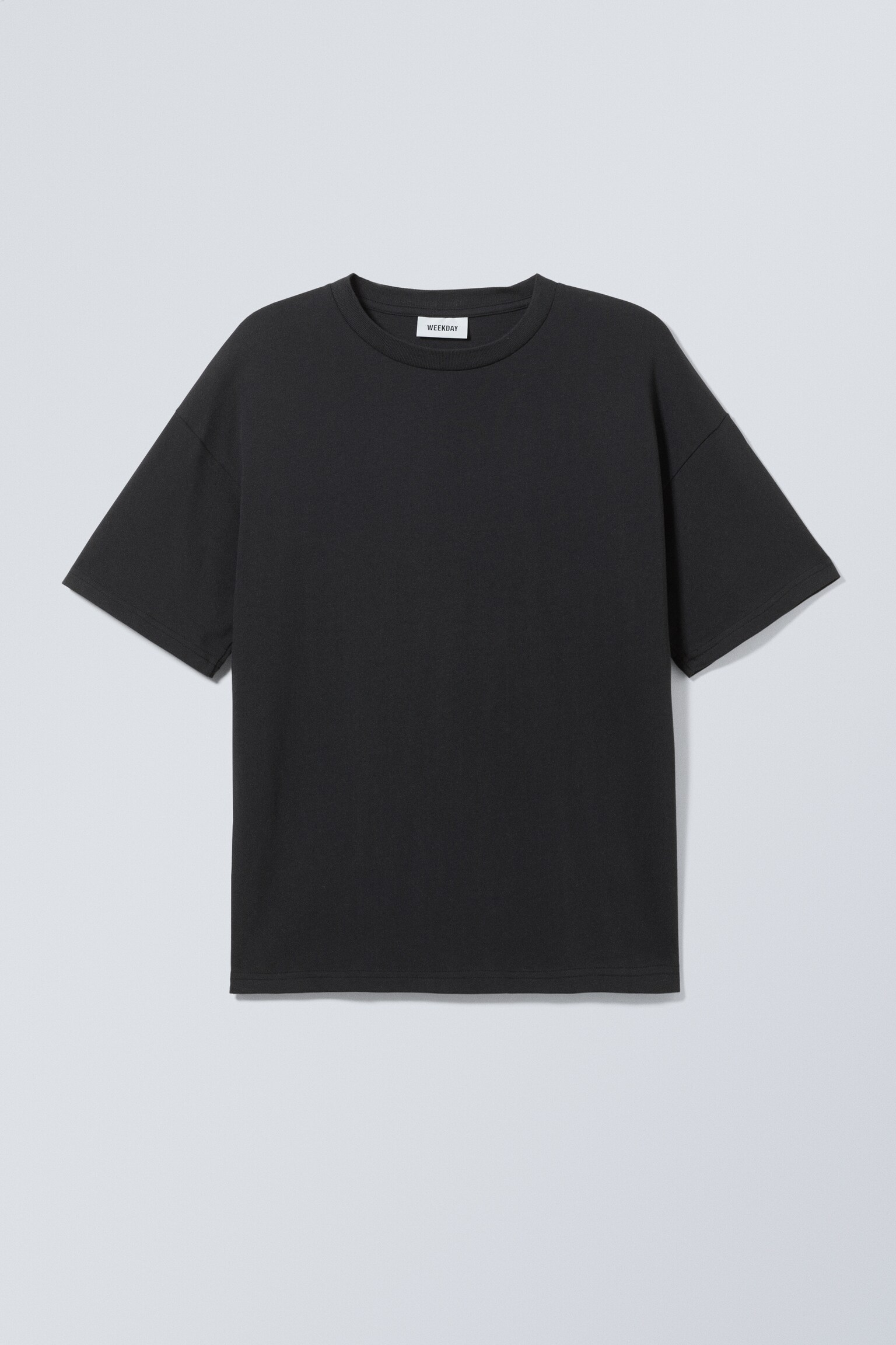 Great Boxy Heavyweight T-Shirt - Black/White/Dark Navy Blue/Dark Brown/Dark Blue/Light Grey/Dark Grey/Khaki Green/Dark Green/Light Grey Melange - 2