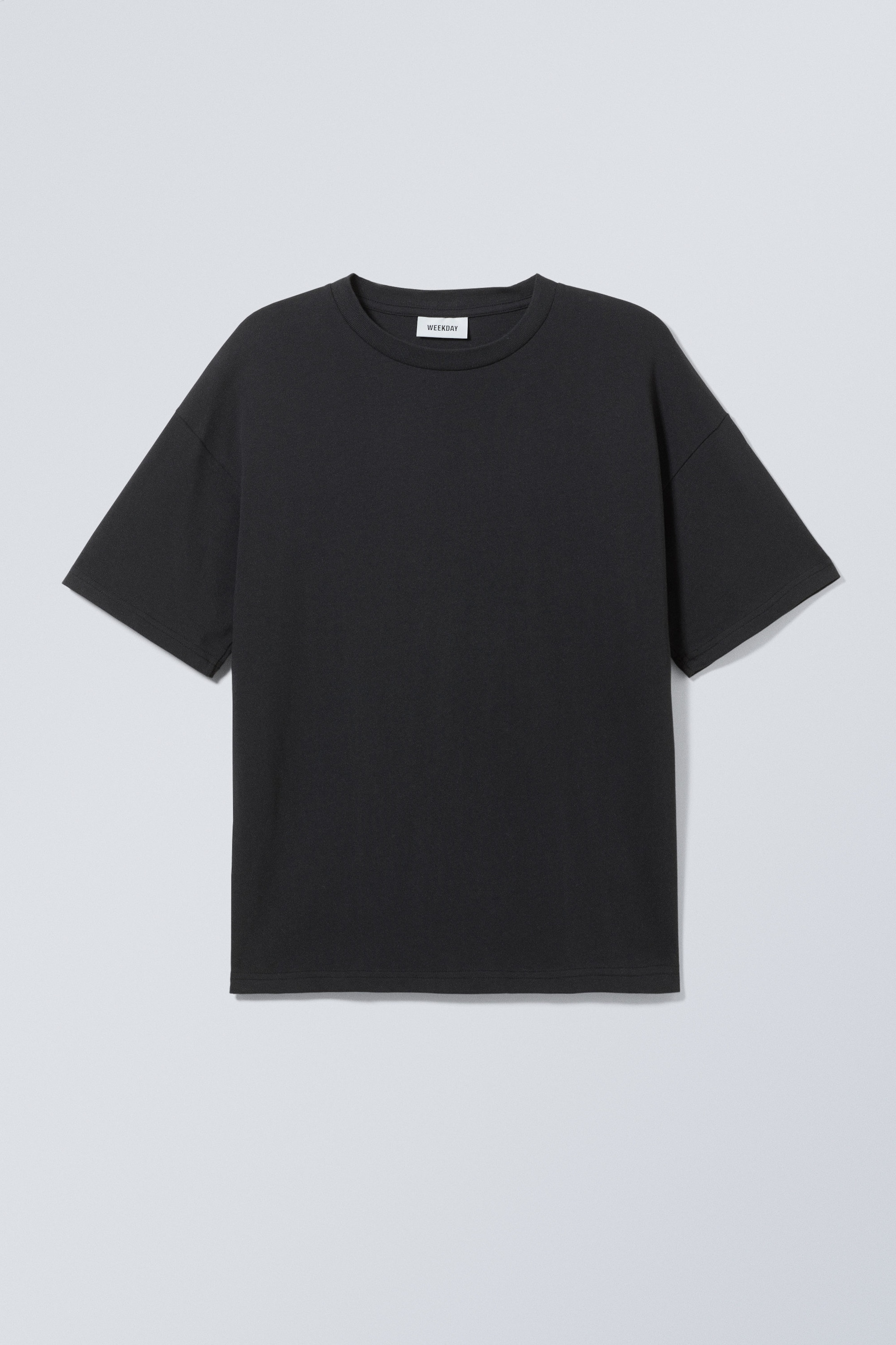 Black - Loose Boxy T-shirt - 3