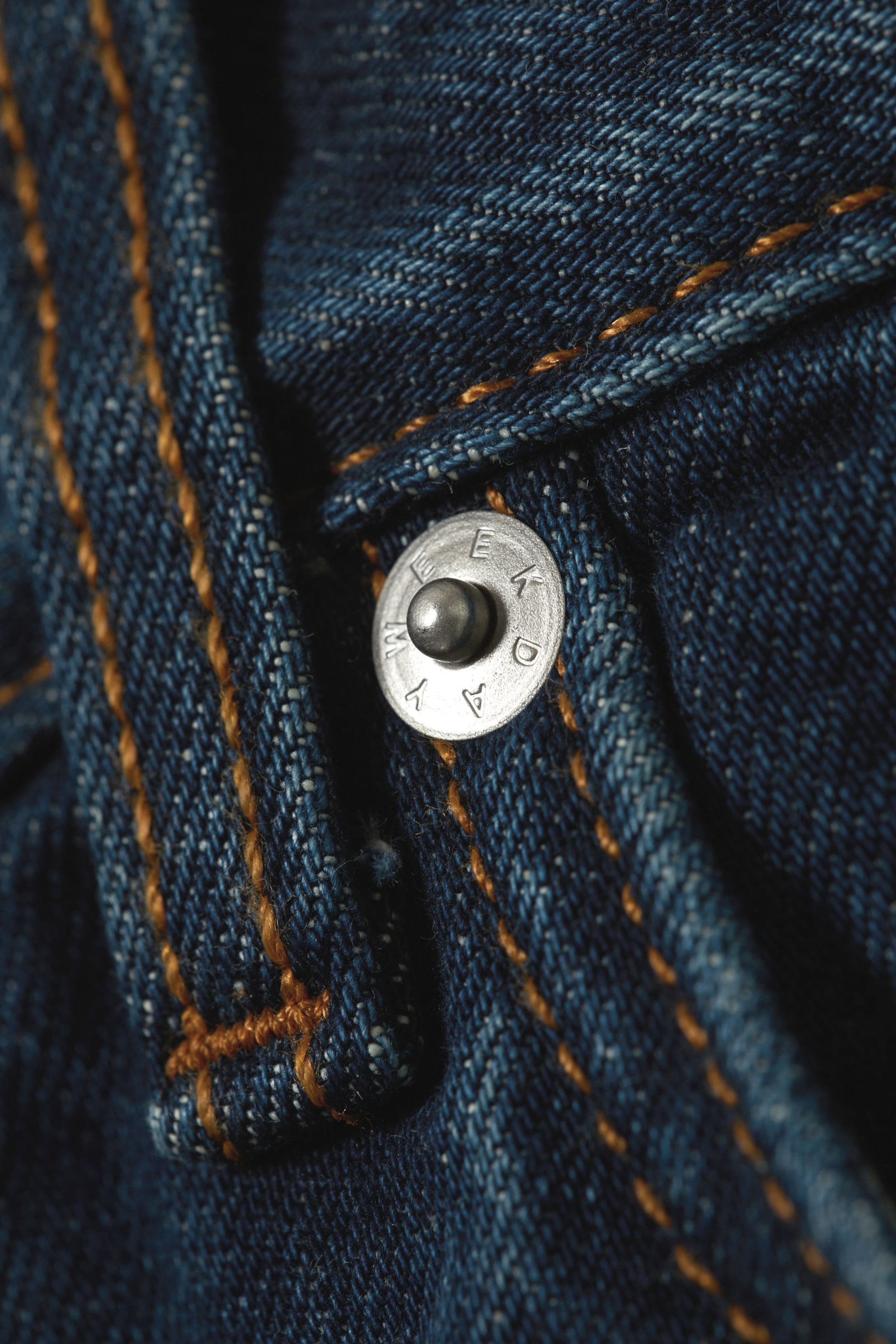 Sapphire Blue - Dark Blue - Galaxy Loose Straight Leg Jeans - 2