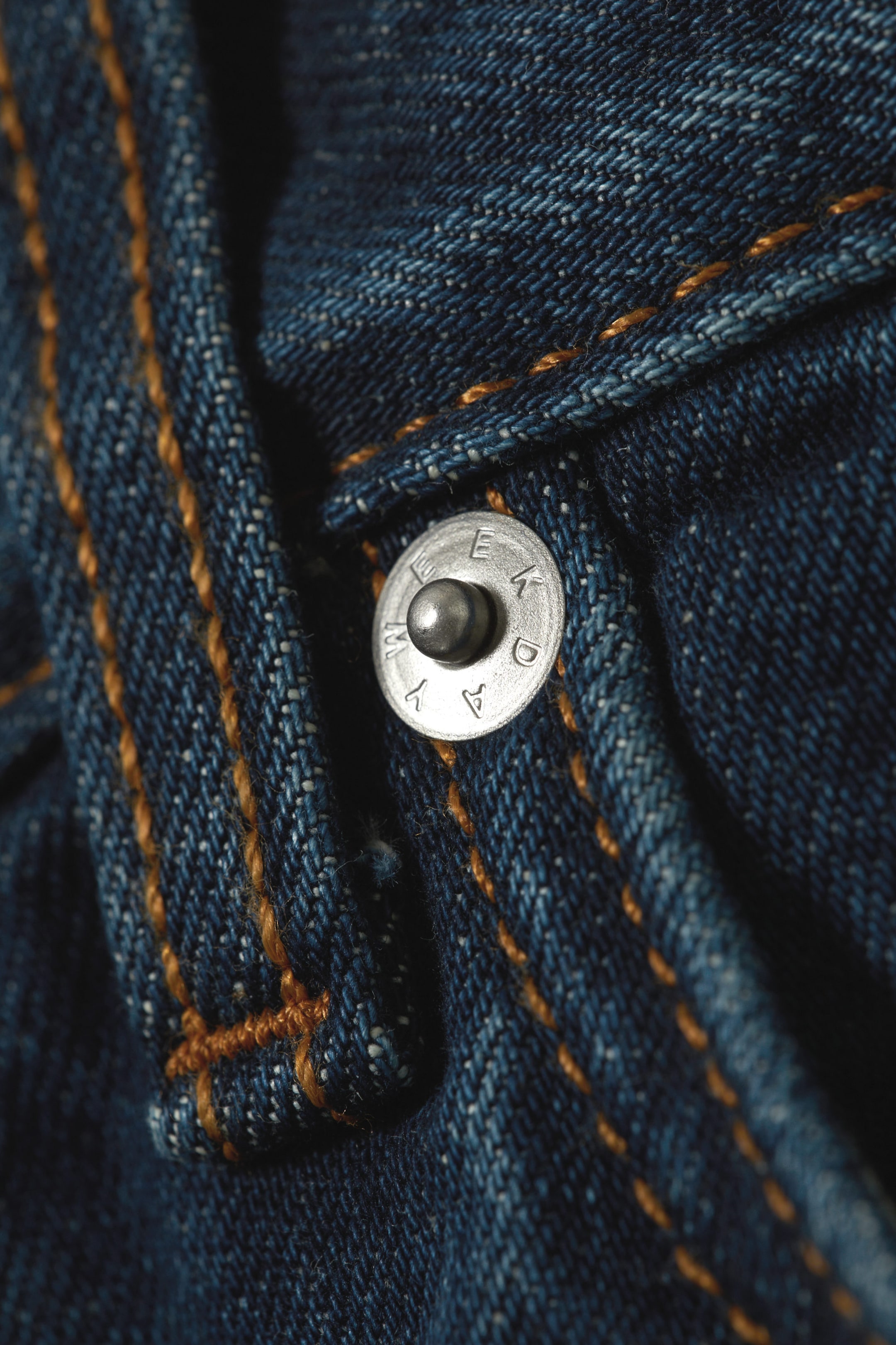 Sapphire Blue - Dunkelblau - Galaxy Mid Waist Loose Straight Jeans - 1