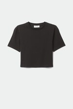 Black - Mini Crop Top - 0