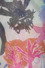 Monster - Langarmshirt Blur mit Print - 1
