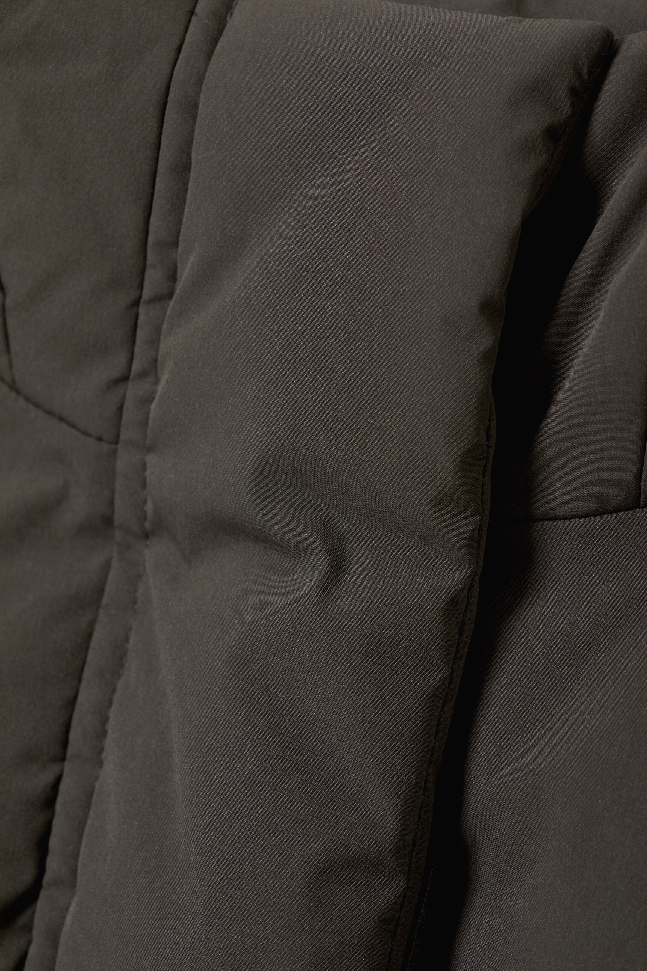 View larger image: Waisted Puffer Jacket - Dark Grey - Ladies | H&M GB 2