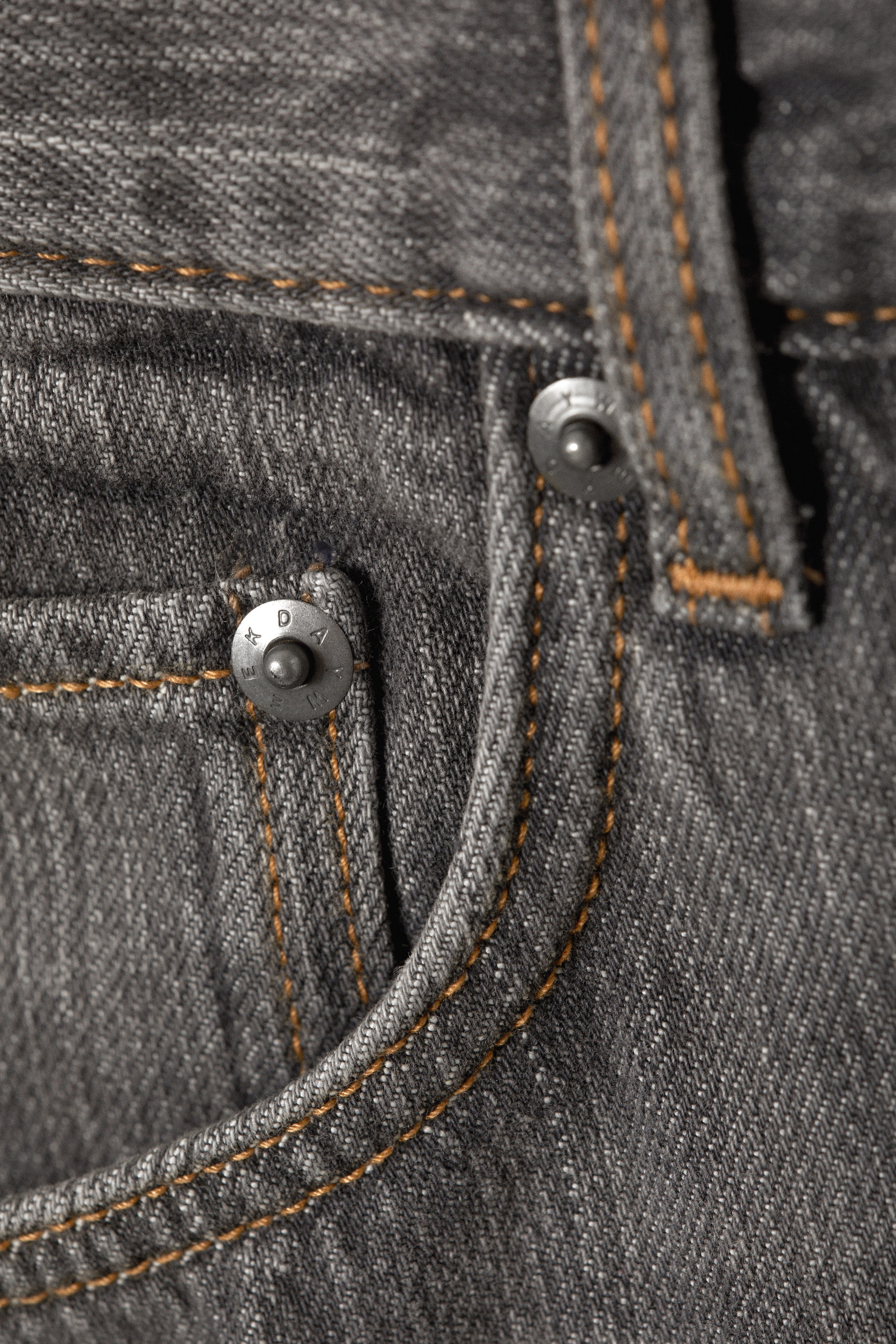 Mine Grey - Astro Loose Baggy Leg Jeans - 3