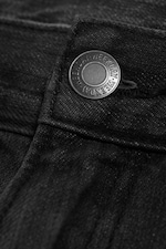 Belagt Svart - Svart - Mercury avslappet bootcut-jeans med mellomhøyt liv - 6