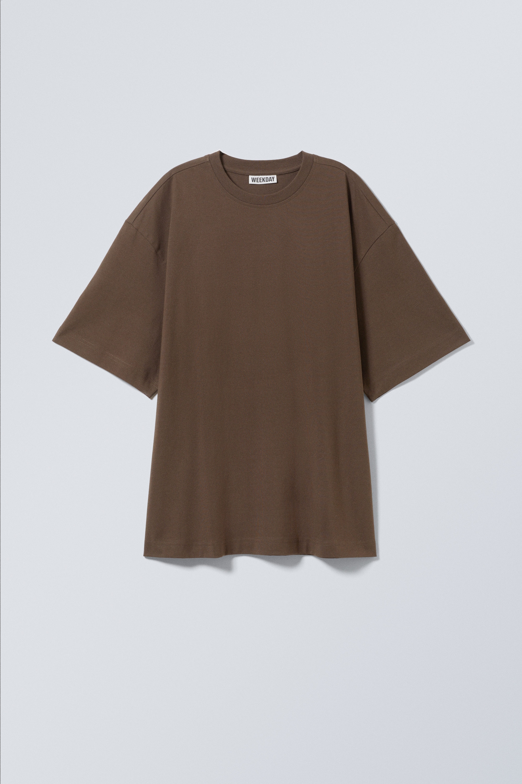 Dark Brown - Oversized T-shirt - 0