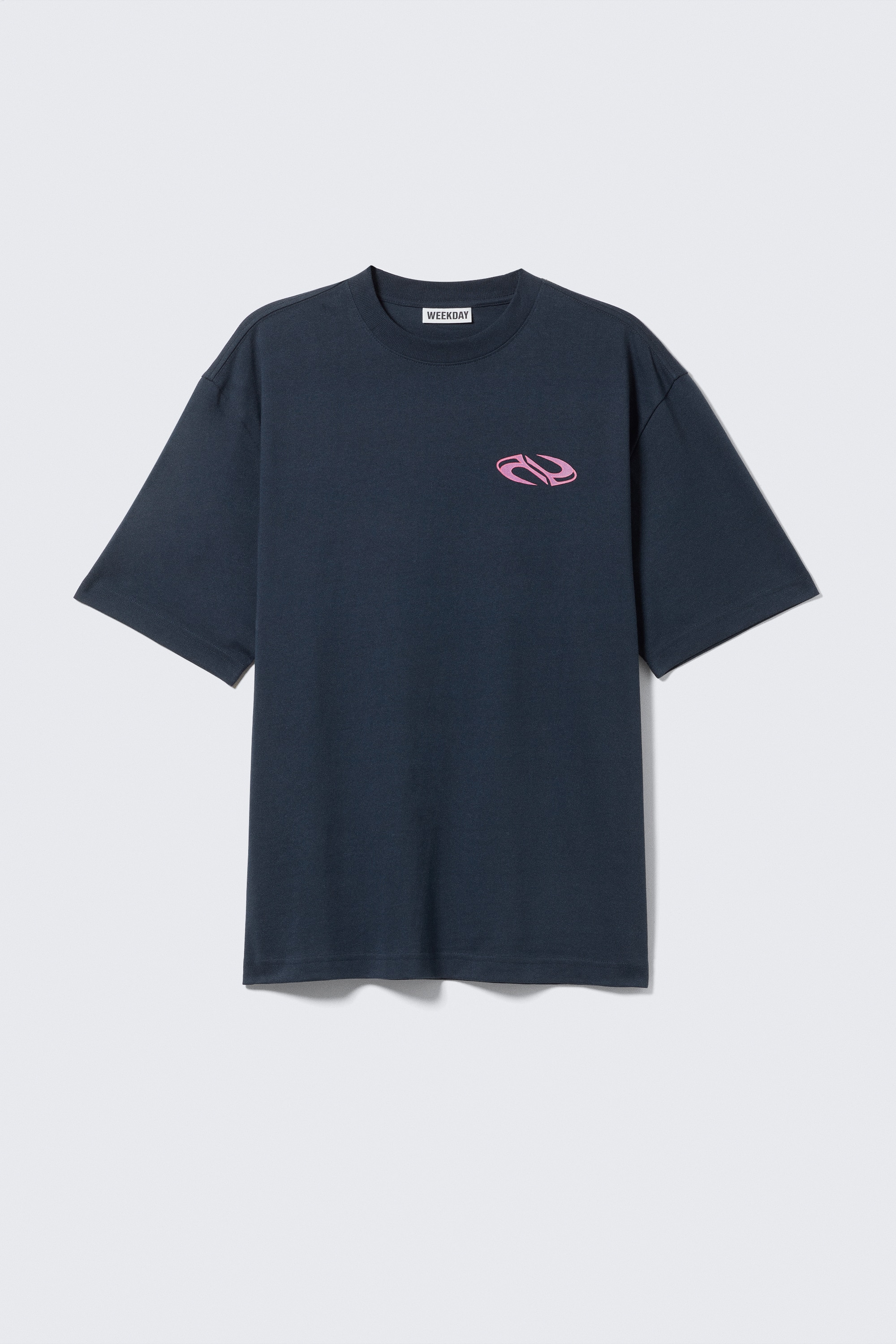 Relaxed Graphic Printed T-shirt - Σκούρο Μπλε - Διπλό Κύμα/Dark Brown - Drea8m/Μαύρο - Dragon Gate/Μαύρο - Cosmic Eagle/Λευκό - Surf Hawaii/Σκούρο Μπλε - Underground Bird